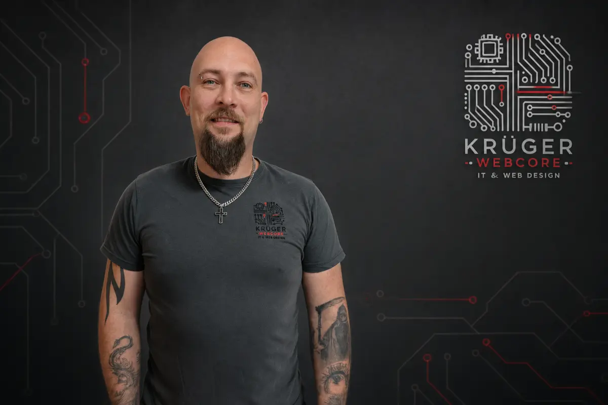 Marc-Benjamin Krüger, Inhaber von KrügerWebCore